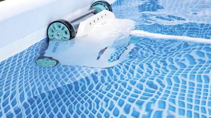 installer robot aspirateur de piscine
