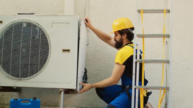Installation d'une pompe à chaleur